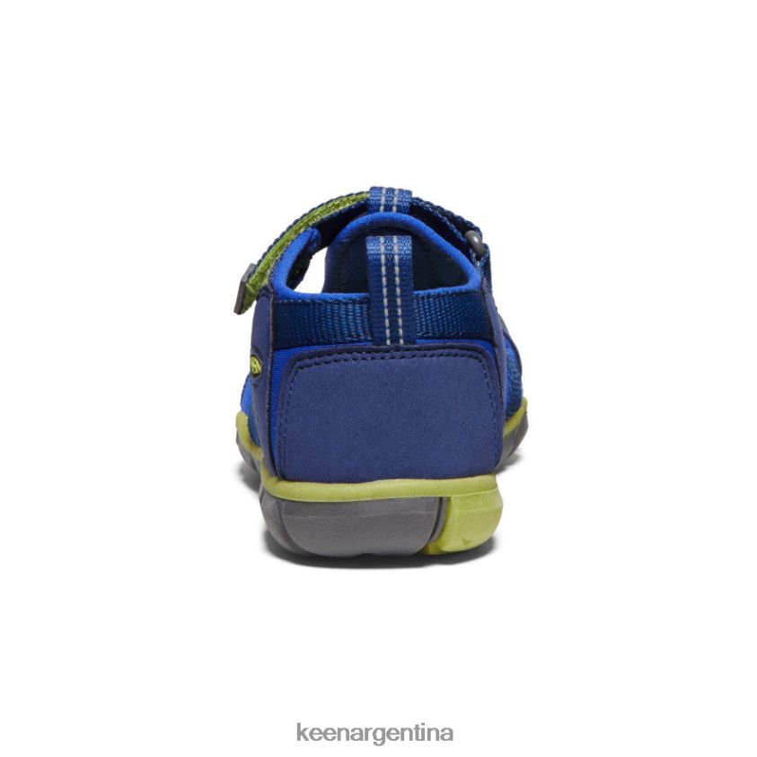 profundidades azules/chartreuse calzado KEEN seacamp ii cnx T0822B786 niños grandes