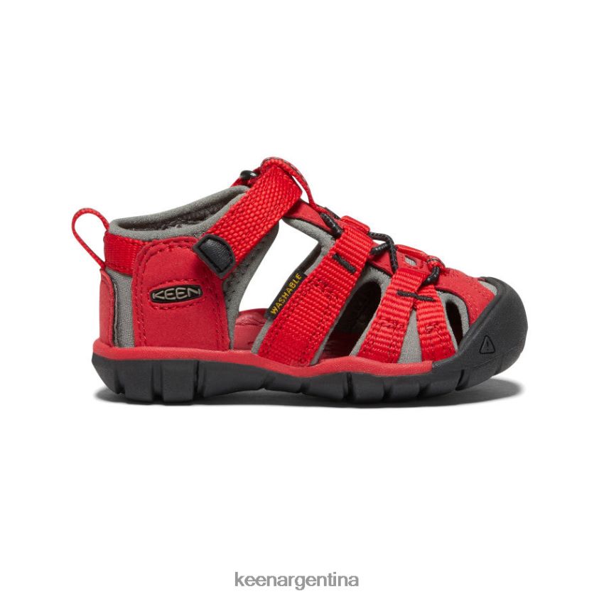 rojo carreras/gárgola calzado KEEN seacamp ii cnx T0822B824 niños pequeños