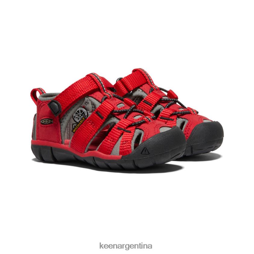 rojo carreras/gárgola calzado KEEN seacamp ii cnx T0822B824 niños pequeños