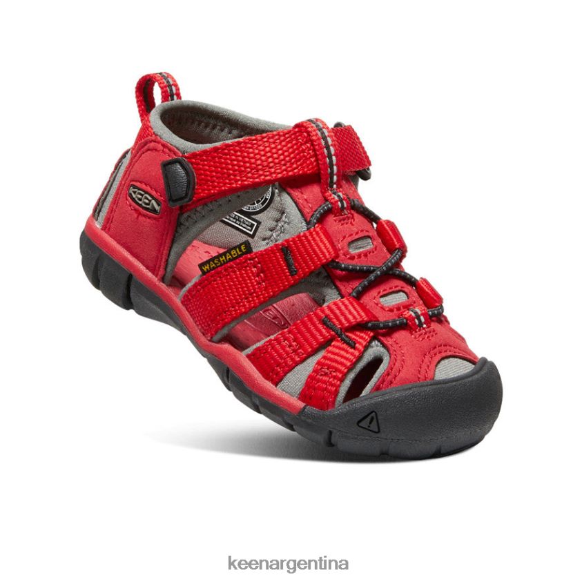rojo carreras/gárgola calzado KEEN seacamp ii cnx T0822B824 niños pequeños
