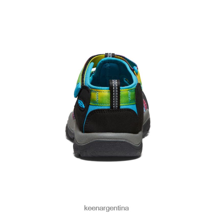 teñido anudado del arco iris calzado KEEN newport h2 T0822B749 niños grandes