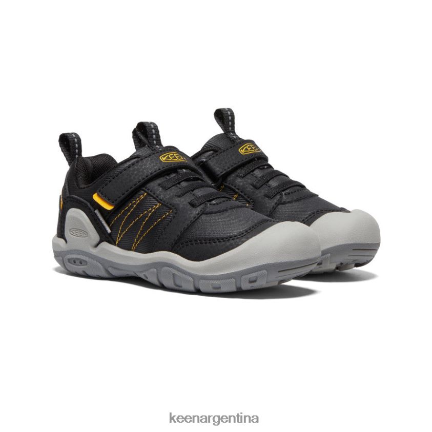 amarillo negro calzado KEEN zapatillas con pico y nudo T0822B971 pequeños niños