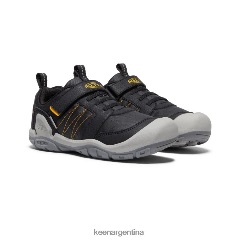 amarillo negro calzado KEEN zapatillas con pico y nudo T0822B976 niños grandes
