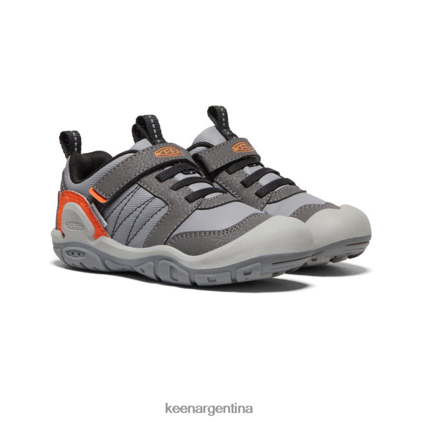 imán/naranja de seguridad calzado KEEN zapatillas con pico y nudo T0822B972 pequeños niños