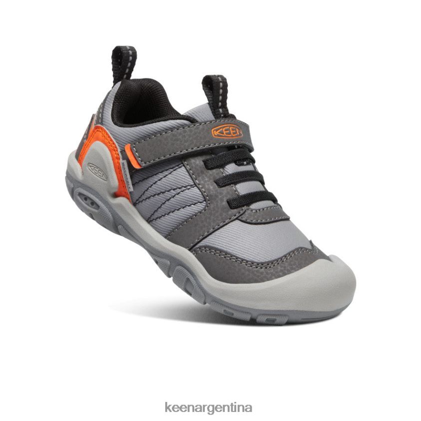 imán/naranja de seguridad calzado KEEN zapatillas con pico y nudo T0822B972 pequeños niños