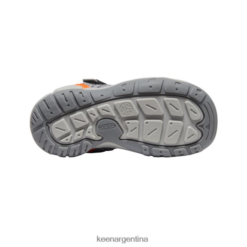 imán/naranja de seguridad calzado KEEN zapatillas con pico y nudo T0822B972 pequeños niños