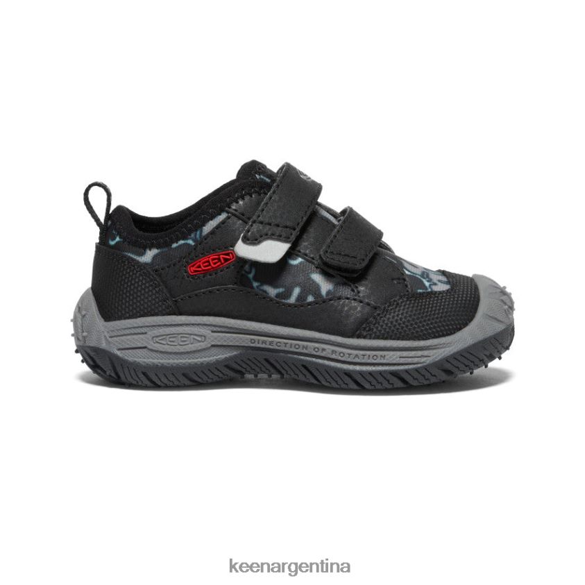 negro/camuflaje calzado KEEN sabueso de velocidad T0822B919 niños pequeños