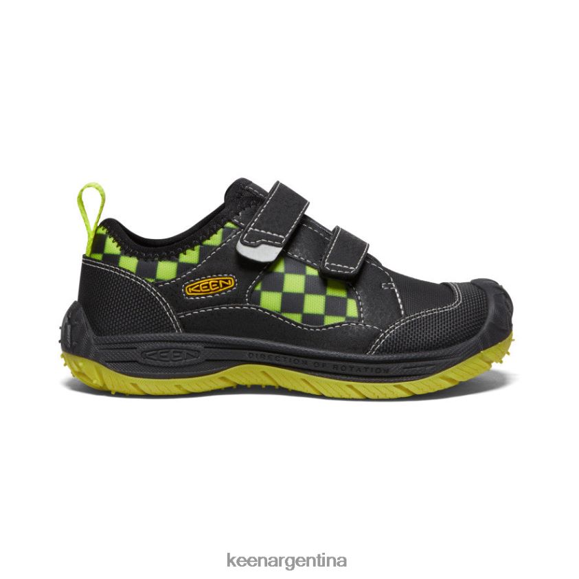 negro/multicolor calzado KEEN sabueso de velocidad T0822B813 pequeños niños
