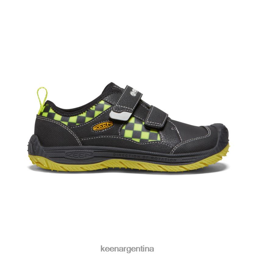negro/multicolor calzado KEEN sabueso de velocidad T0822B875 niños grandes